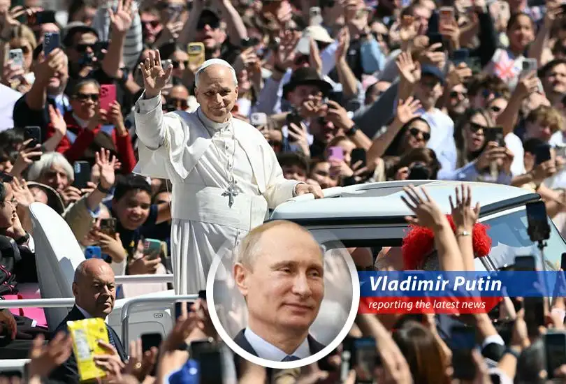 Pope Leo XIV and President Trump embroiled in a heated dispute over global politics and the role of the papacy.