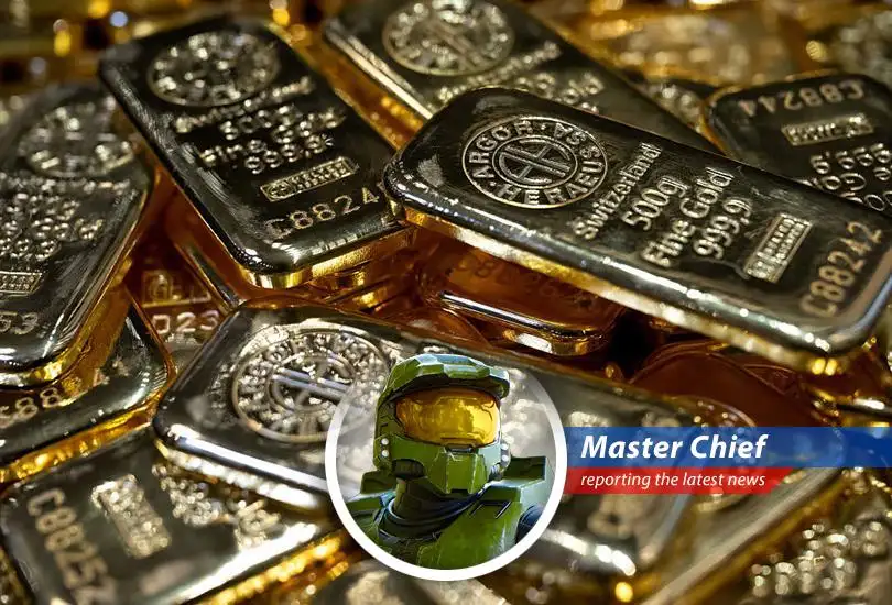 Precious metal prices tumble as investors seek safer assets during the Iran war.