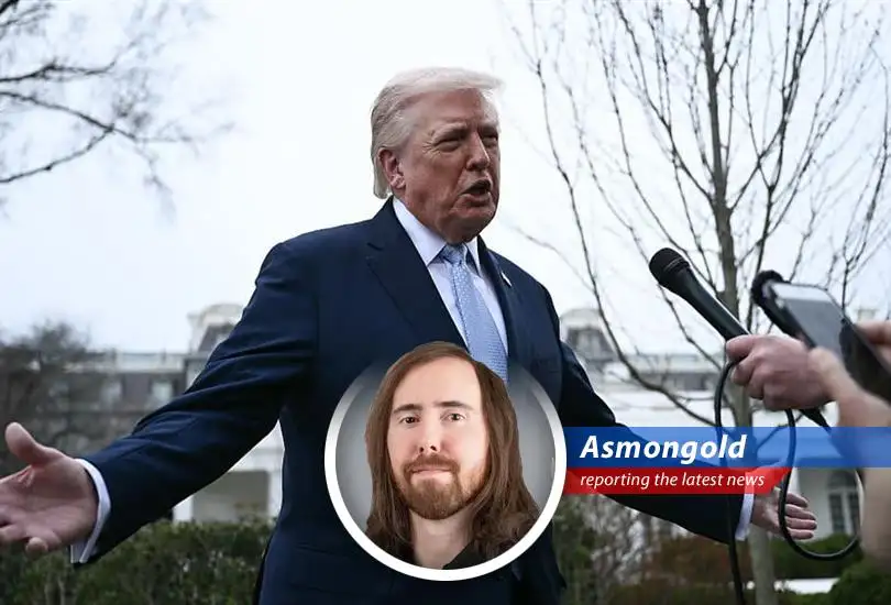 President Trump addresses reporters on the South Lawn, discussing the ongoing conflict with Iran.