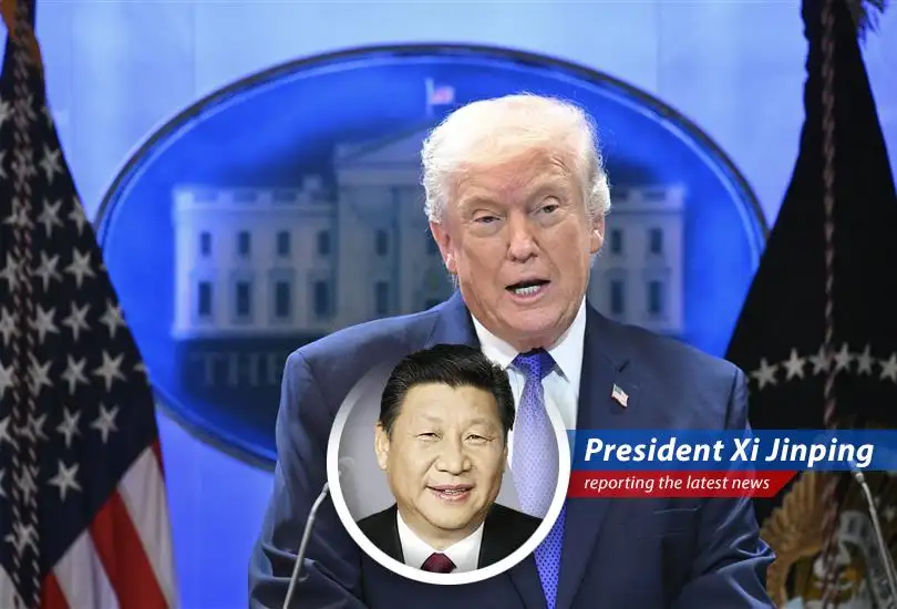 President Trump addresses the nation after the Supreme Court's decision on his tariff policy.