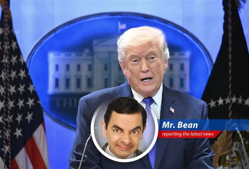 President Trump addresses the nation following a Supreme Court decision impacting his tariff policies at the White House