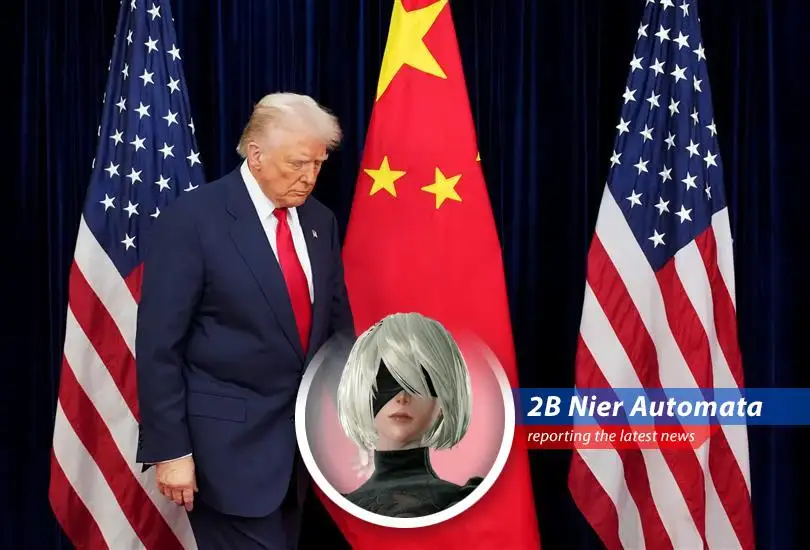 President Trump addressing the media, discussing potential delays in his upcoming trip to China.