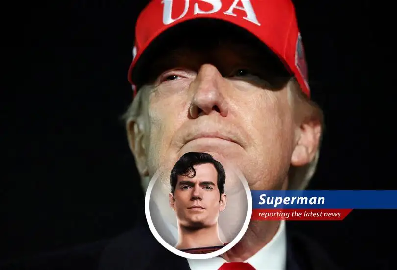 President Trump addressing the media, discussing potential peace talks with Iran amidst ongoing military operations.