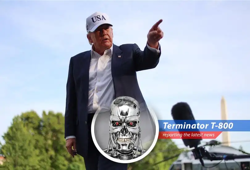 President Trump addressing the nation on Middle East policy.