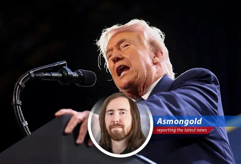 President Trump addressing the press at Trump National Doral, discussing potential strategies regarding Iran and the Strait of Hormuz.