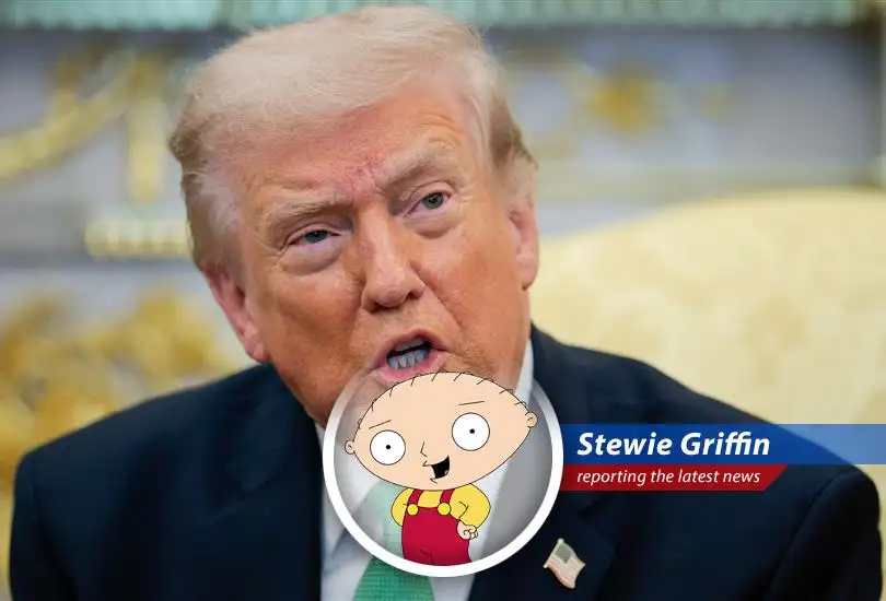 President Trump addressing the press, expressing his discontent with NATO's stance on the Iran war