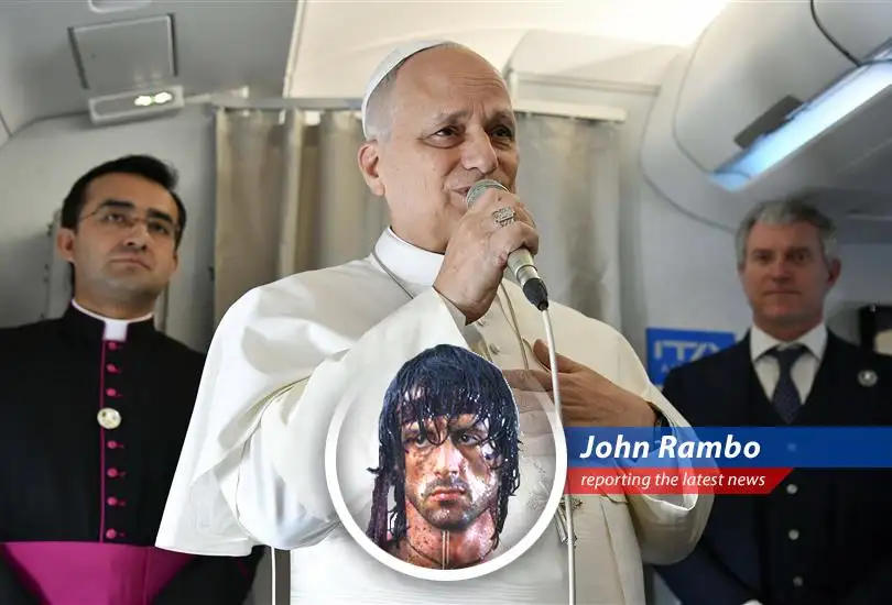 President Trump and Pope Leo XIV embroiled in a public disagreement.