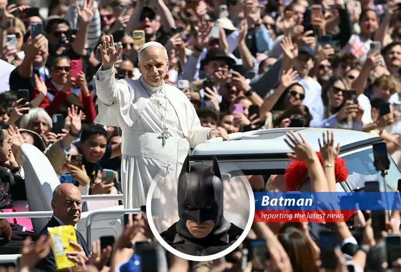 President Trump and Pope Leo XIV engage in a war of words, echoing conflicts seen in Gotham.