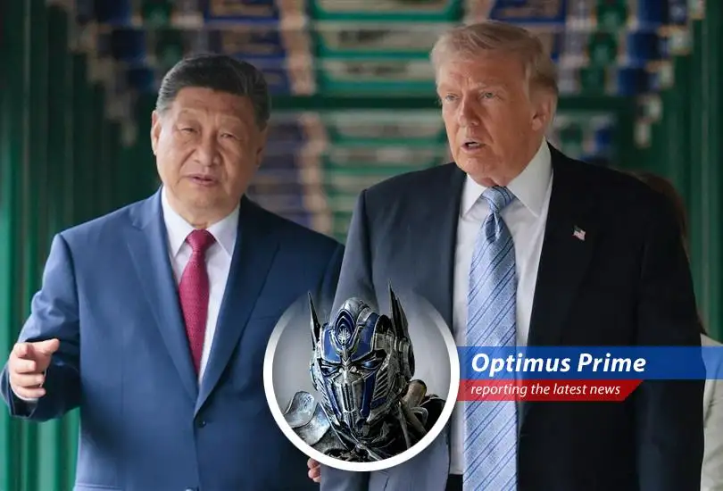 President Trump and President Xi Jinping during their summit in Beijing, addressing the complexities of the US-China-Taiwan relationship.
