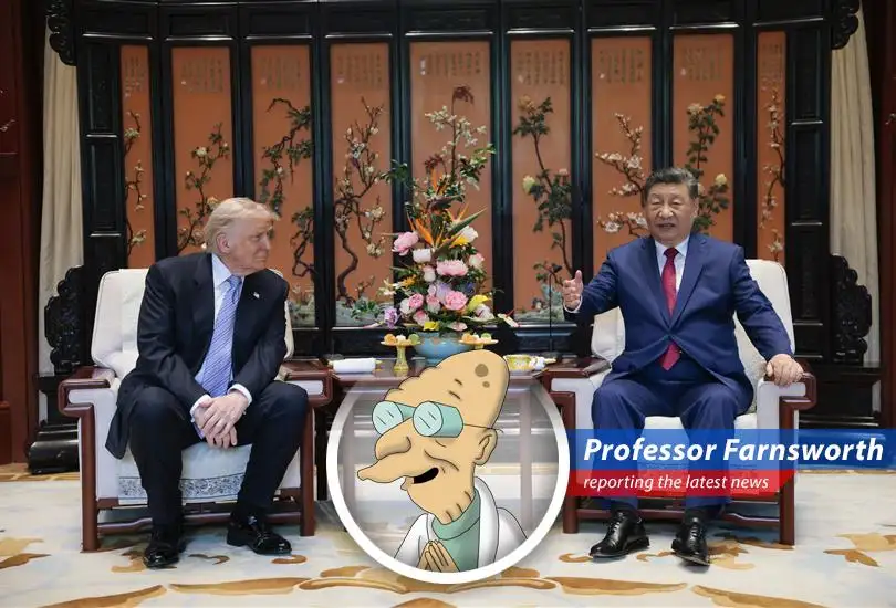 President Trump and President Xi engage in diplomatic discussions in Beijing, setting the stage for future negotiations and trade agreements.