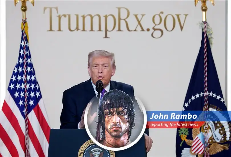 President Trump announces the launch of TrumpRx, a website designed to lower prescription drug costs.