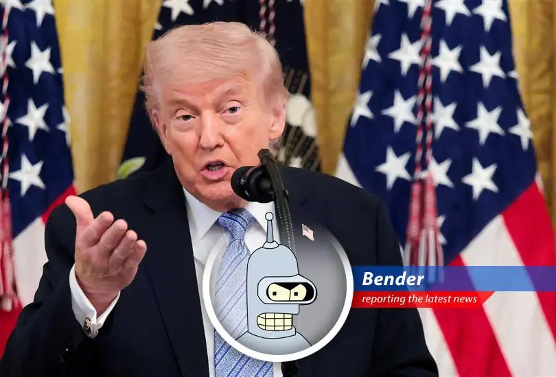 President Trump discusses trade deals with EU representatives.