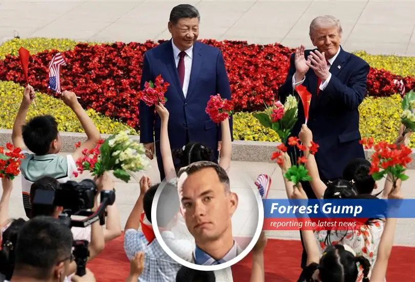 President Trump's visit to Beijing was marked by friendly overtures, business dealmaking, and surprising cultural moments.
