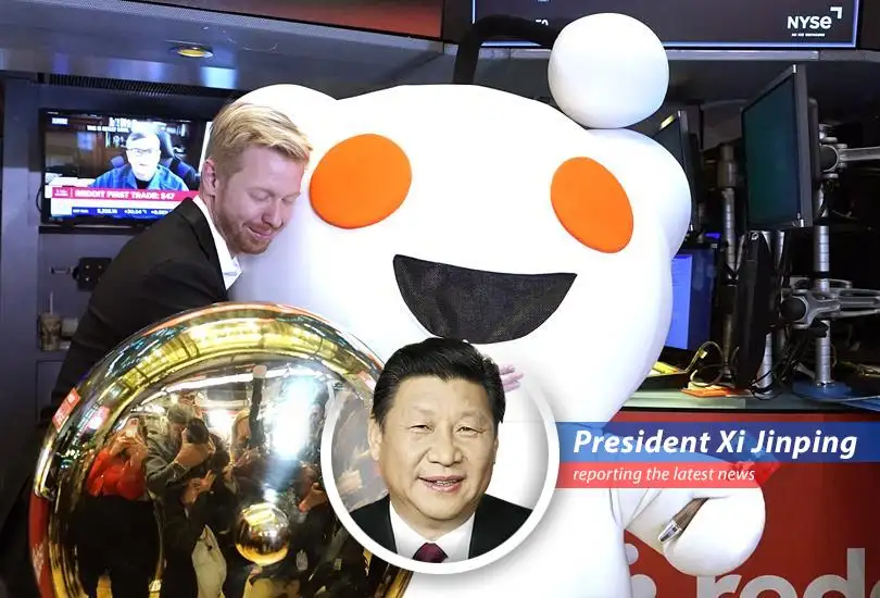 President Xi Jinping adds humor and satire to Reddit's impressive quarterly results, showcasing growth and potential.