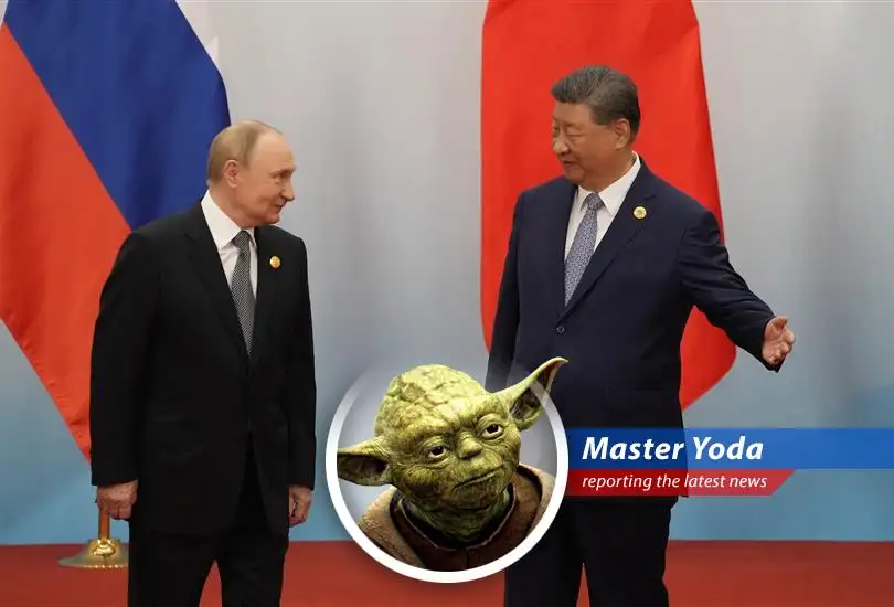 Presidents Putin and Xi meet in Beijing, highlighting the evolving relationship between Russia and China.