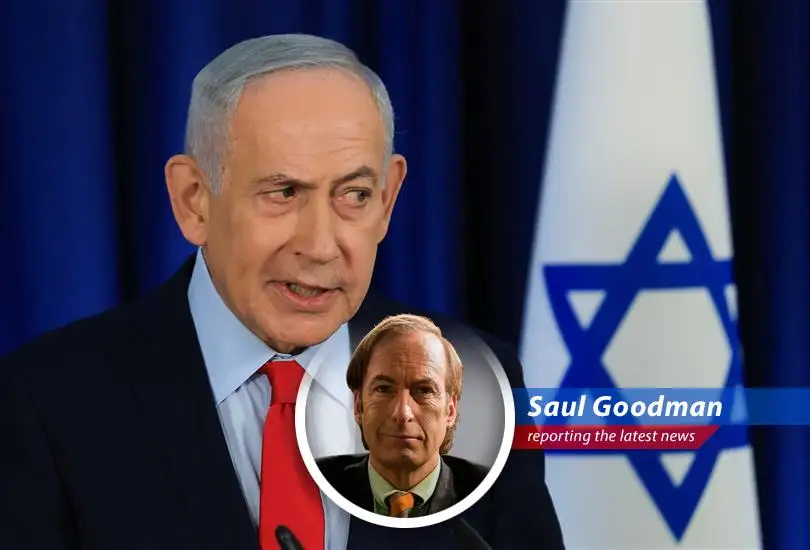 Prime Minister Netanyahu addresses the press concerning Iran's nuclear program and regional stability.