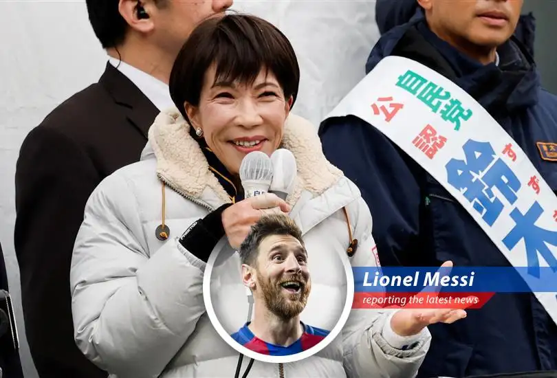 Prime Minister Sanae Takaichi addressing supporters during a campaign rally. Her leadership faces a critical test in the snap elections as she seeks to advance a conservative political agenda for Japan