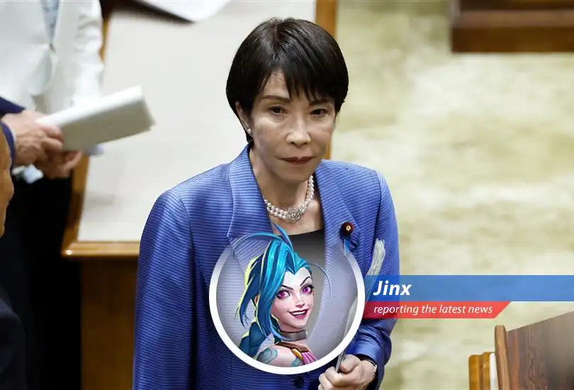 Prime Minister Sanae Takaichi arriving in the US for a summit, amid controversy over her Taiwan remarks.