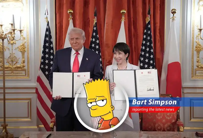 Prime Minister Takaichi and President Trump discuss serious stuff (probably).