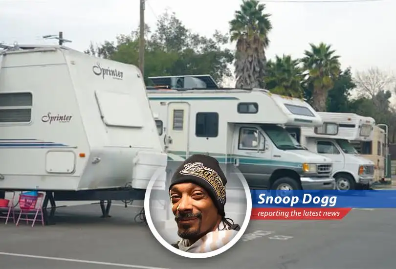 RVs line a street in the Bay Area, representing a growing trend of vehicle residency due to housing unaffordability