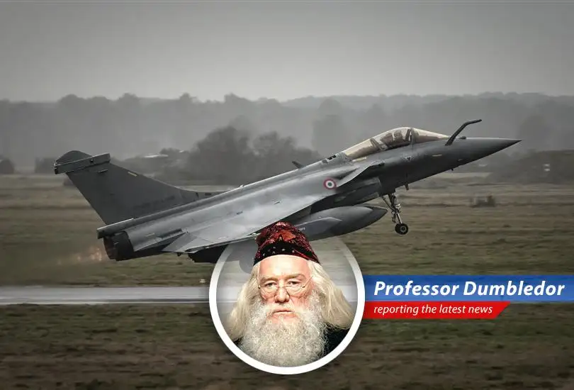 Rafale fighter jets soar as India boosts its air power through a major defence deal with France.