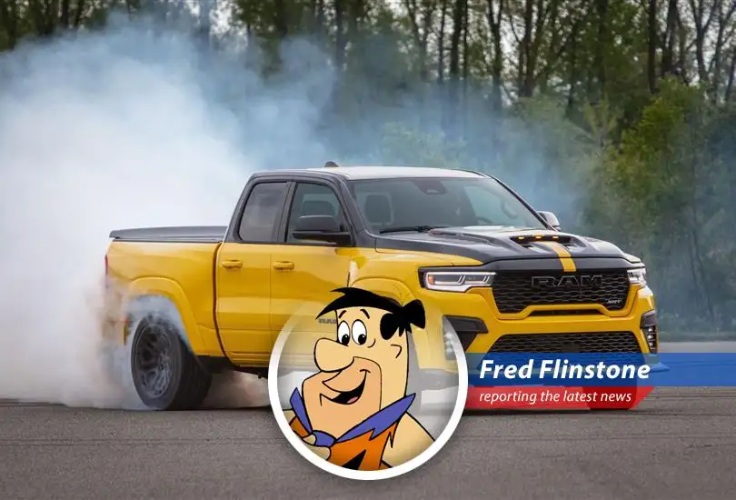 Ram unveils its new Rumble Bee muscle trucks, a throwback to powerful engines and bold designs despite current gas price concerns.