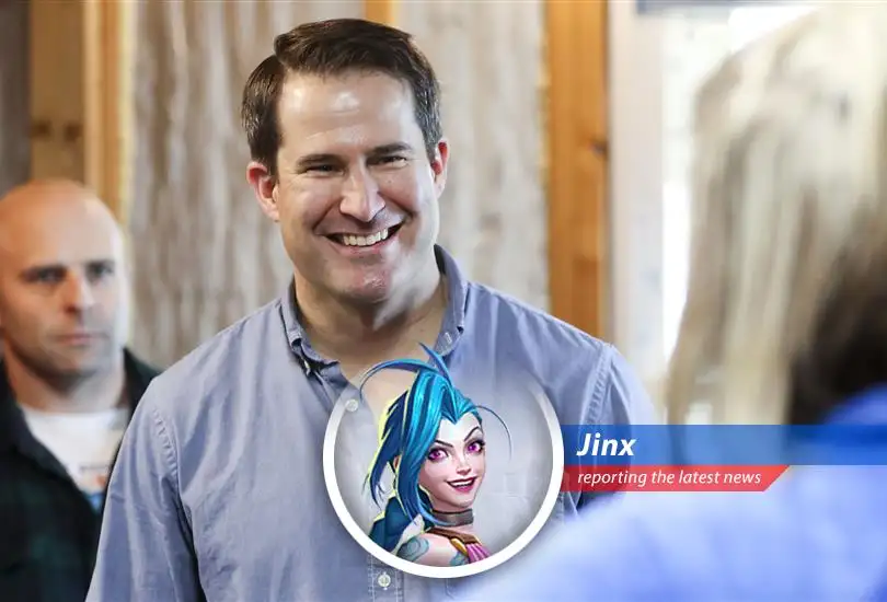 Rep. Seth Moulton makes a statement on prediction markets