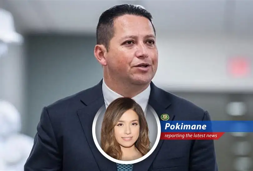 Rep. Tony Gonzales addressing constituents before announcing his retirement.