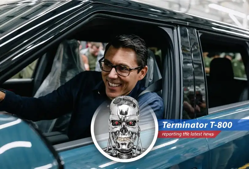 Rivian R2 rolls off the production line, marking a significant milestone for the electric vehicle manufacturer.