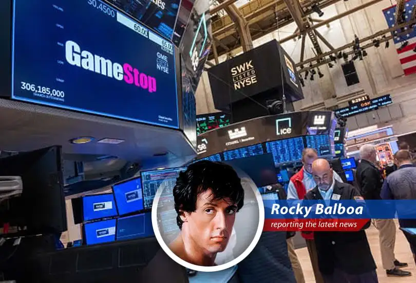 Rocky Balboa shares his thoughts on GameStop's recent financial woes and trading drama.