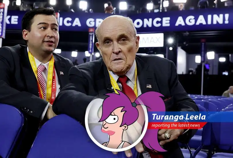 Rudy Giuliani, former NYC Mayor, is hospitalized in Florida.