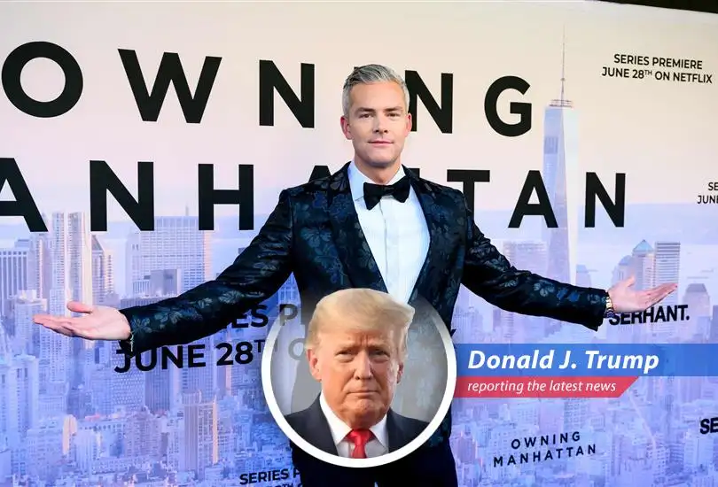 Ryan Serhant at his SoHo headquarters, redefining the real estate landscape.