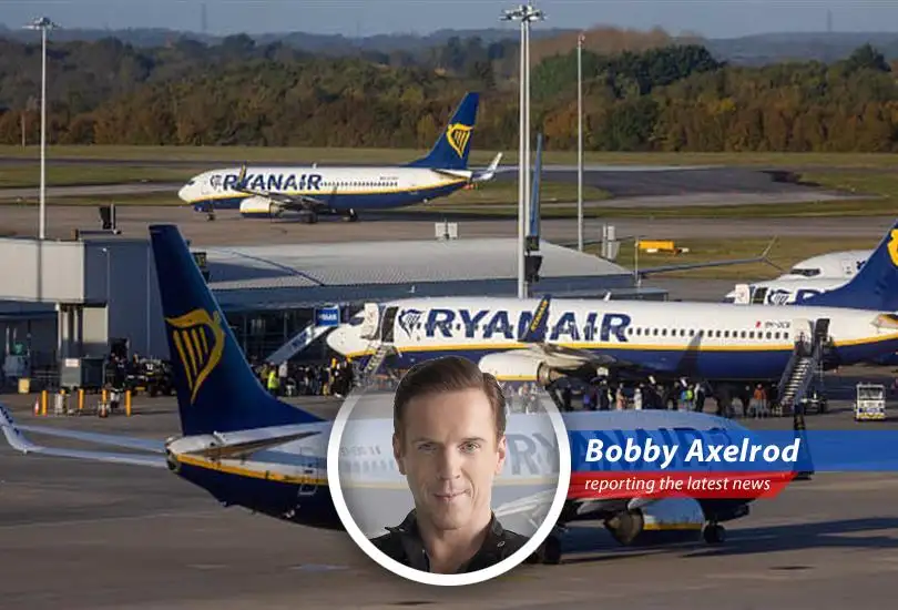 Ryanair aircraft at Dublin Airport. The airline is navigating the jet fuel crisis with strategic hedging and contingency planning.