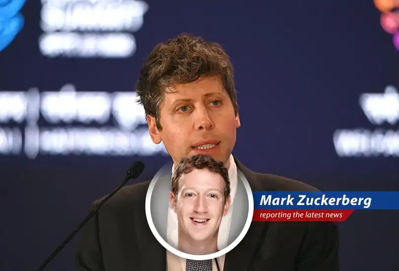 Sam Altman speaking at the India AI Impact summit, defending AI's resource demands.