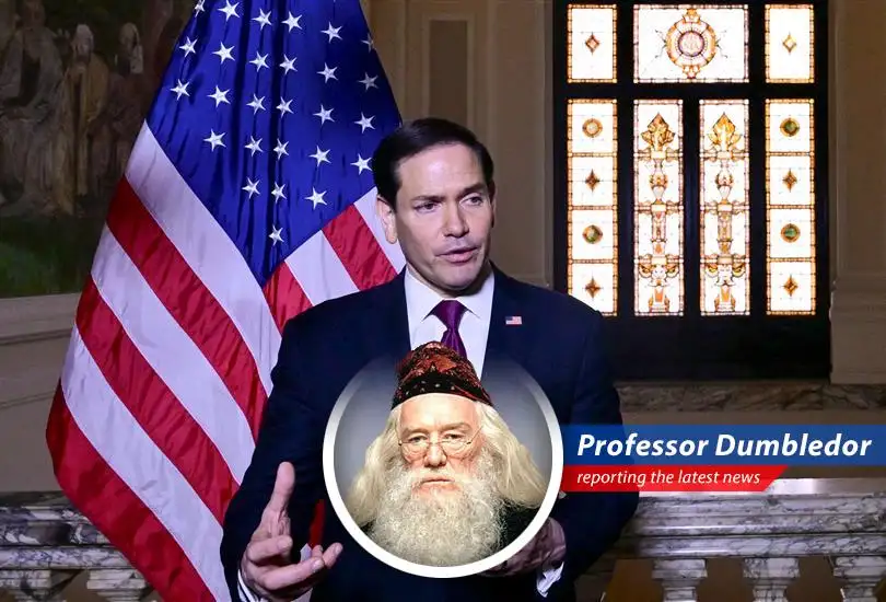 Secretary of State Rubio addresses reporters in Rome, awaiting Iran's response to ceasefire proposal.