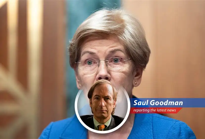 Senator Elizabeth Warren addresses the Senate Banking Committee, highlighting concerns over Kevin Warsh's nomination.