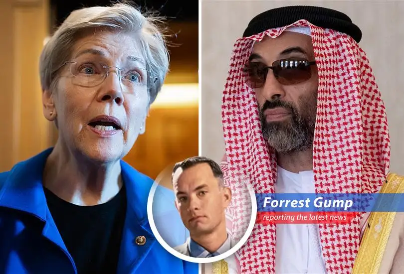 Senator Elizabeth Warren seeks to condemn the chip sale amid conflict of interest concerns involving the Trump family and potential risks to US national security.