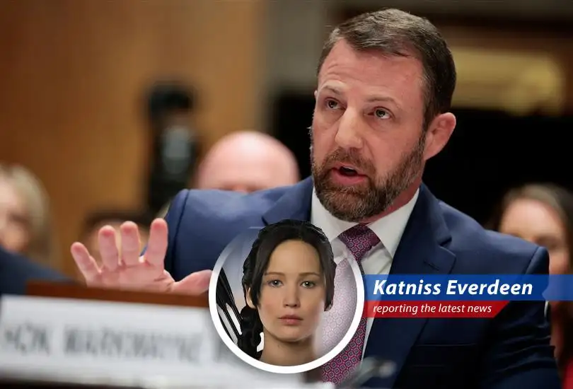 Senator Markwayne Mullin addresses the Senate Homeland Security Committee, facing intense scrutiny over his nomination for DHS Secretary.