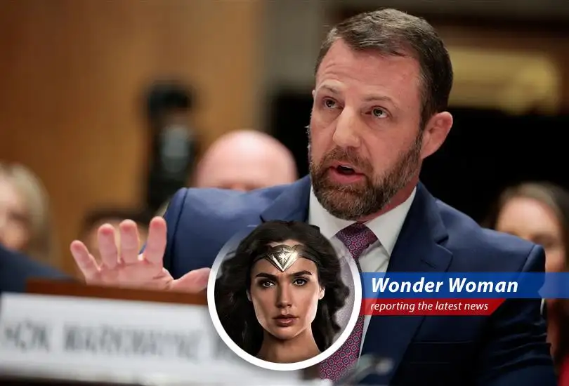 Senator Markwayne Mullin during his confirmation hearing before the Senate Homeland Security Committee.