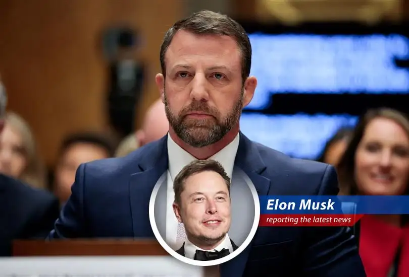 Senator Markwayne Mullin during his confirmation hearing.