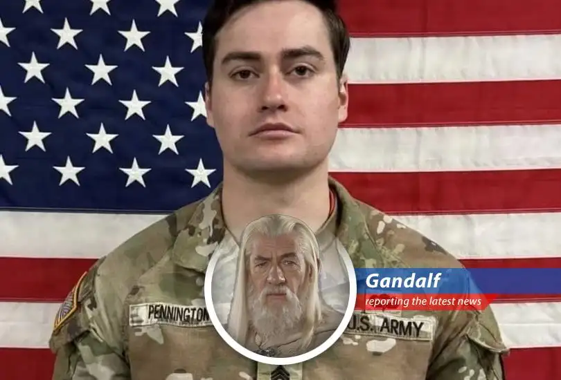 Sgt. Benjamin Pennington, a fallen hero, honored for his service and sacrifice.