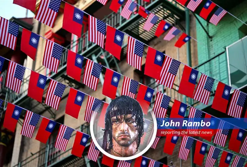 Signing ceremony between U.S. and Taiwanese officials solidifies new trade agreement.