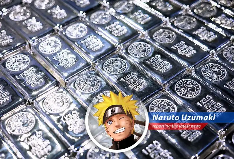 Silver bars represent the precious metal's volatile journey in the market