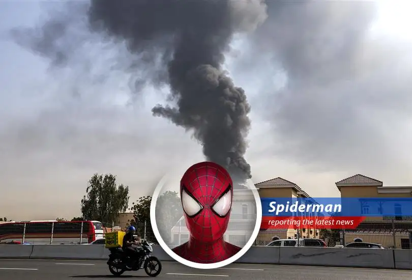 Smoke billows from a damaged oil tanker in the Gulf of Oman after another attack. Things are getting hot.