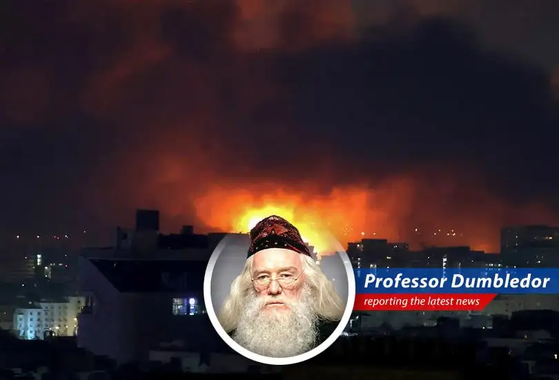 Smoke rises amidst escalating tensions in the Middle East following reported Iranian attacks and US-Israeli airstrikes.