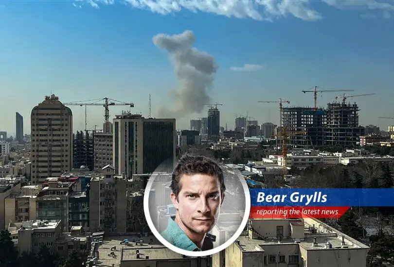 Smoke rises over Tehran as U.S. military engages Iran in major combat operations, escalating regional tensions.