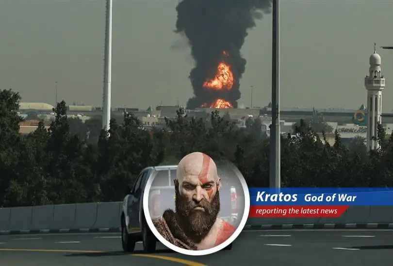 Smoke rises over the Middle East as conflict intensifies between Iran, the US, and Israel.