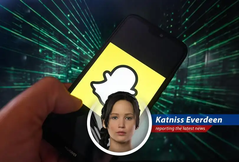 Snap Inc. logo displayed as the company announces major restructuring.