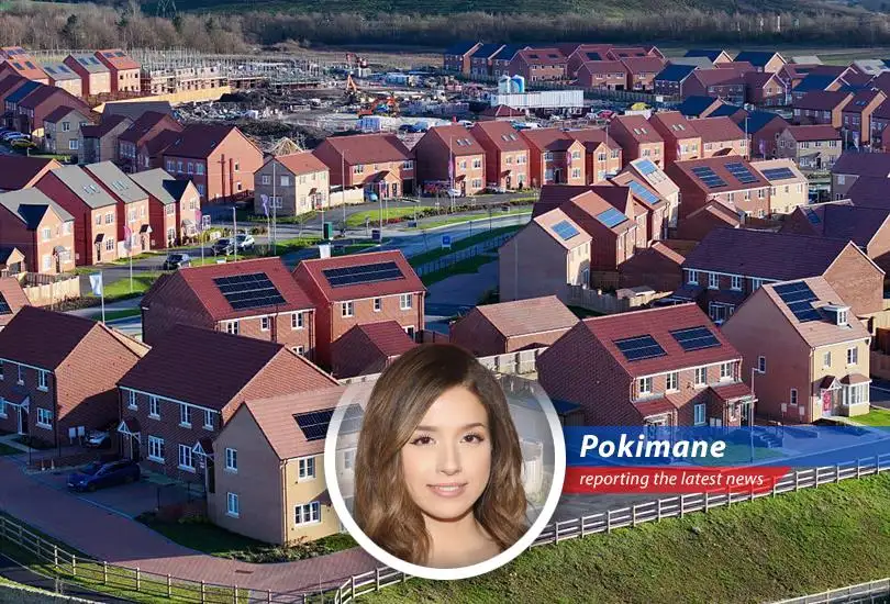 Solar panels on a new home in England, symbolizing the shift towards renewable energy and energy independence.