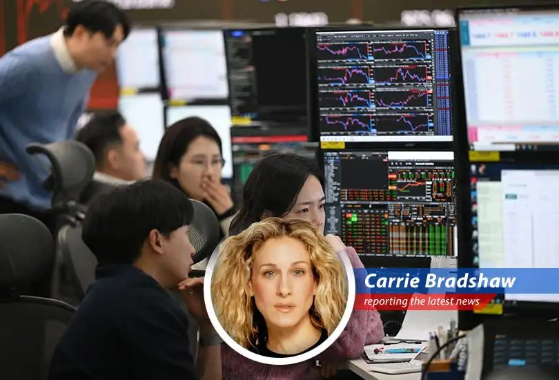 South Korea's Kospi index experiences wild swings amidst global uncertainty